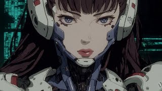 a silent cyberpunk watch at 2am 🟣 [Dark Synthwave for Focus]