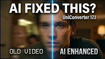 I Tried the BEST AI Video Enhancer: See Shocking Results with UniConverterV17