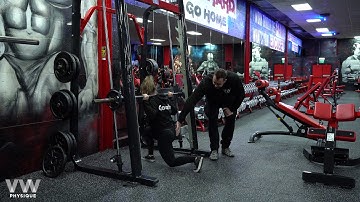 Smith Machine Reverse Lunge Tutorial