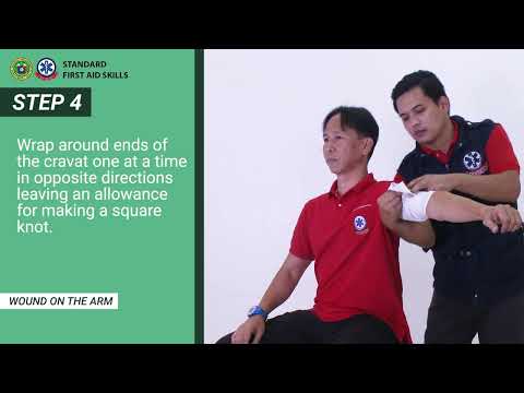 WOUND ON THE ARM