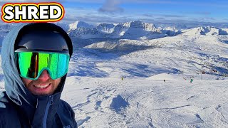 SNOWBOARDING in the Rocky Mountains | Sunshine Village | November 2025