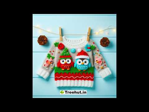Crochet Christmas Ugly Sweater Ideas 
