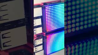 Demonstration of Unicorn HAT hd #maker #raspberrypi  #diy
