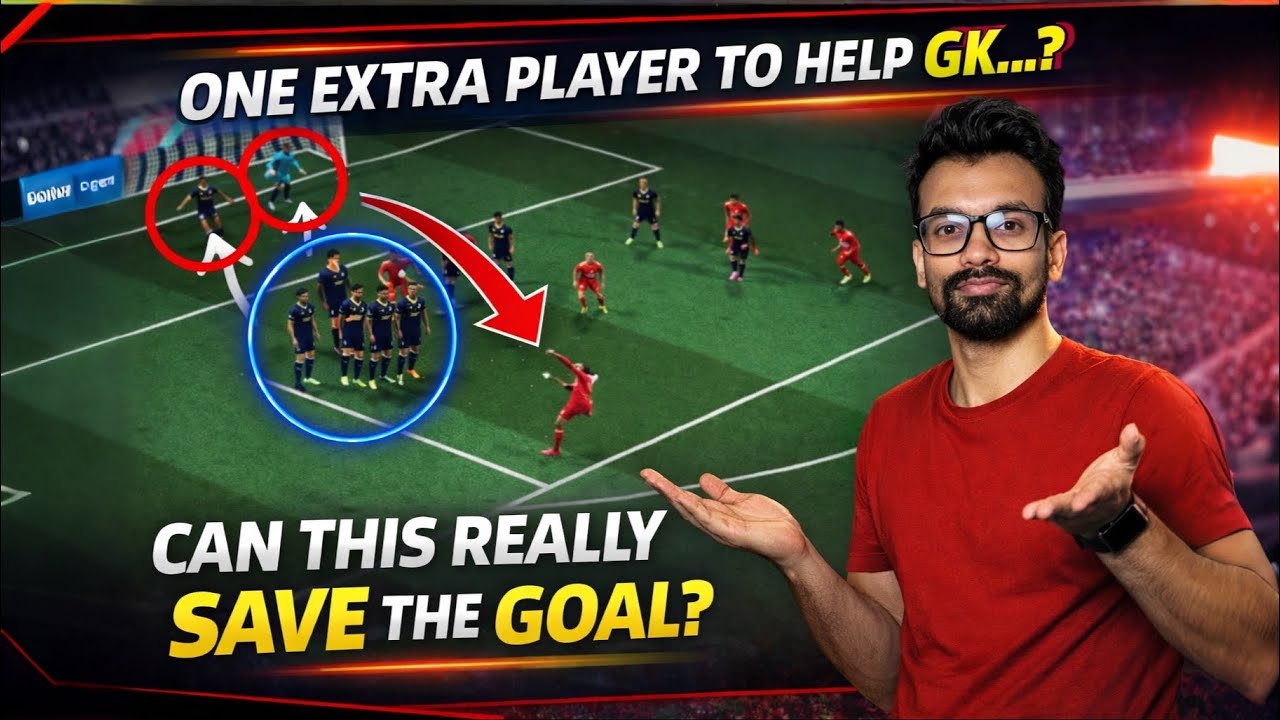 Extra Defender Near Goalkeeper?! 🤯 Does It Work in DLS?