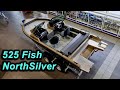 ШИКАРНЫЙ ДИВАН ДЛЯ НЕСПОРТСМЕНОВ. North Silver 525 Fish. Обзор новинки, лодка для рыбалки и охоты