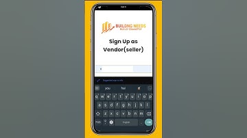 login as vendor process video