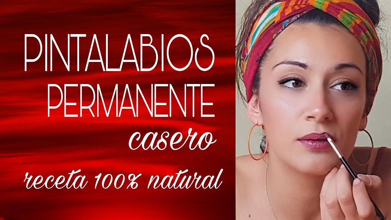 PINTALABIOS PERMANENTE CASERO | natural con fruta y petalos de rosa | dura 8 horas!!