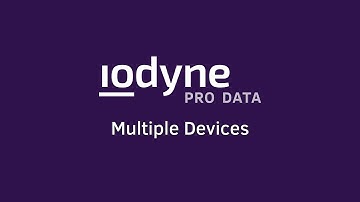 Pro Data Features: Multiple Devices