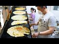 江苏“抠门”大饼，仅1毫米厚，2张饼加1个蛋卖5元，一早上能卖600张