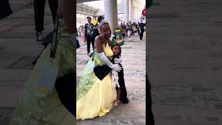 Real life princess tiana #shorts #princessandthefrog