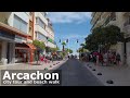  arcachon city tour and seaside walk  4k