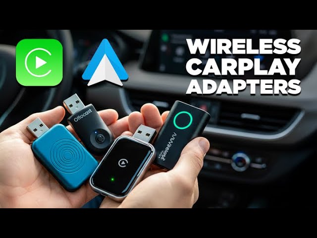 Airpuxem Adattatore Carplay Wireless, Car Play Wireless iPhone Da Cablato a Wreless Carplay Adapter Plug and Play per iPhone iOS 10+ Bluetooth 5.0 Bassa Latenza USB C/A Airpuxem Adattatore Carplay Wireless, Car Play Wireless iPhone Da Cablato a Wreless Carplay Adapter Plug and Play per iPhone iOS 10+ Bluetooth 5.0 Bassa Latenza USB C/A