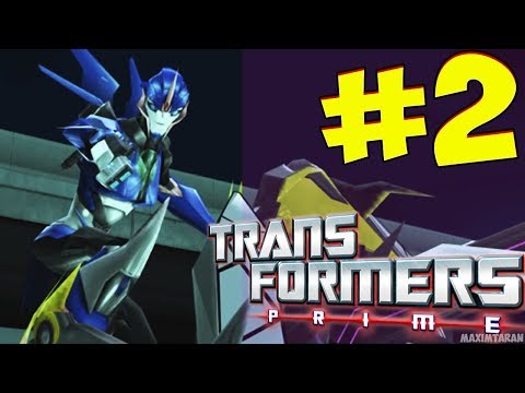 Transformers Prime The Game - Прохождение - Часть 2 (АРСИ ПРОТИВ ЭЙРАХНИД) / Трансформеры Прайм