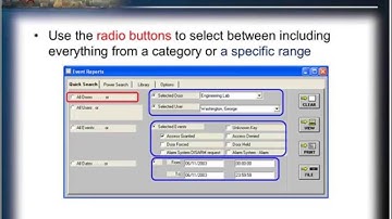 16 Standard and Searchable Reports Doors32 SW Basic