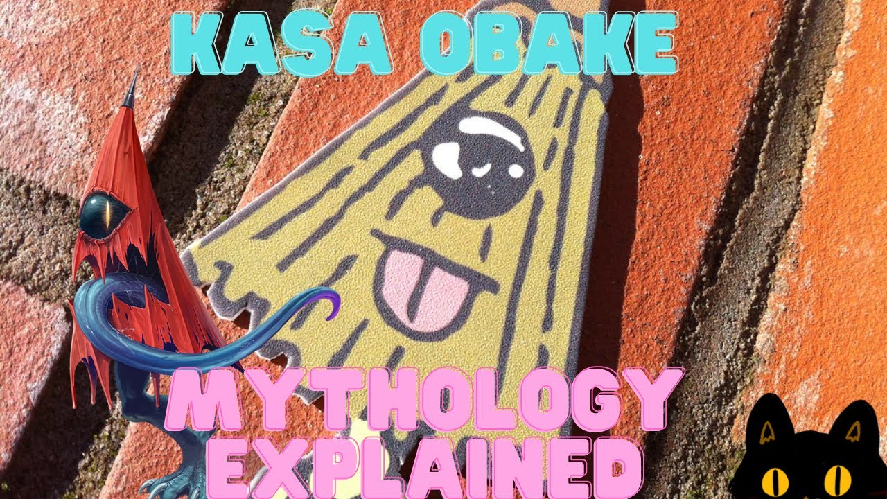 KasaObake Japanese Umbrella Spirit Japanese Mythology Explained YouTube