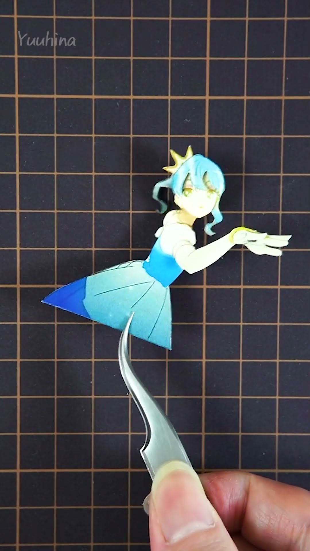 ホロライブ 星街すいせい シャドーボックス Vivideva] I tried to make Hoshimachi Suisei into a three