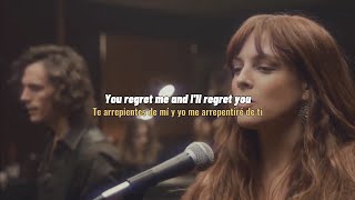 Video thumbnail of "regret me - daisy jones & the six (lyrics + sub. español)"
