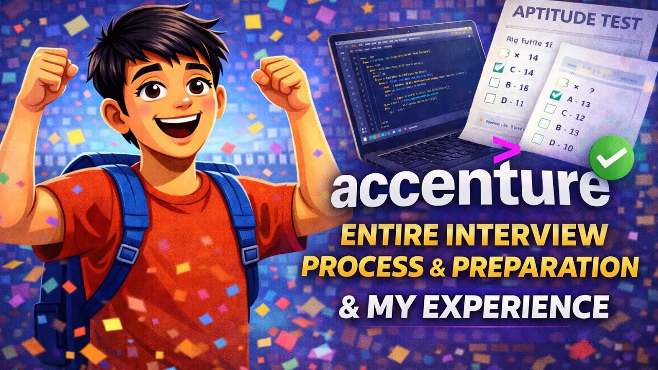 How an Average Student Cracked Accenture | Honest Preparation ...
