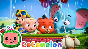 Up, Up, and ABC! 🎈| CoComelon Animal Time | Animals for Kids