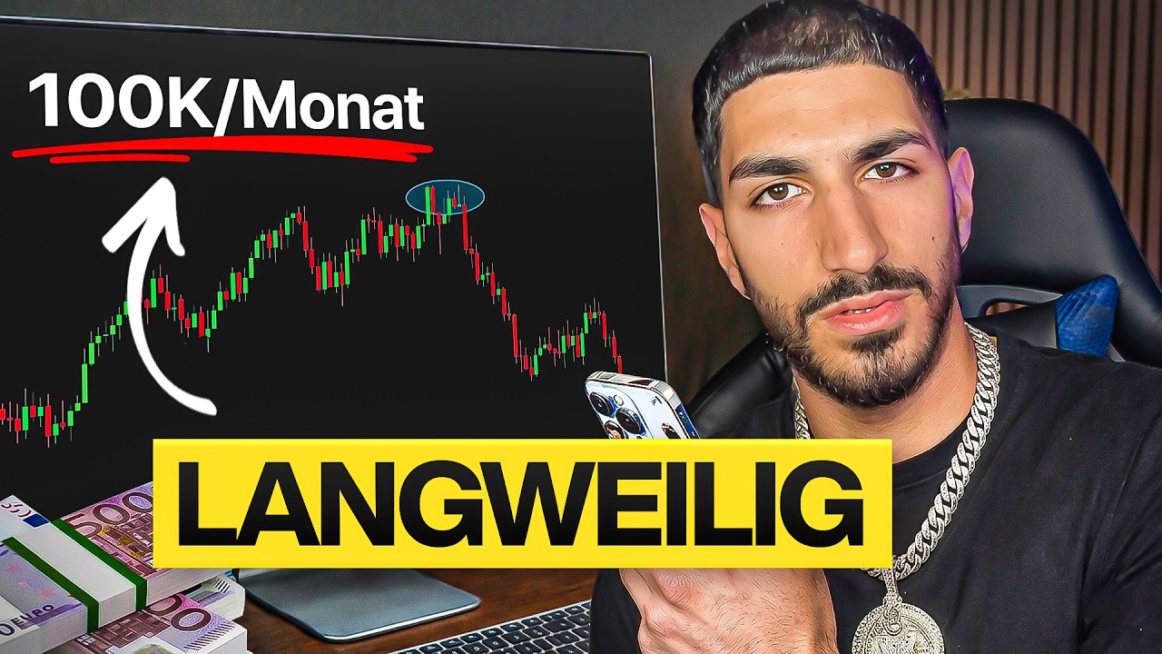 Auch wenn meine Trading Signale langweilig aussehen, generieren sie mir 100K/Monat