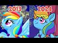 Artists Redraw Their Old Fan Art