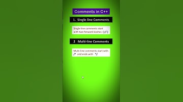 The Hidden Power of Comments in C/C++ Programming Revealed #shorts
