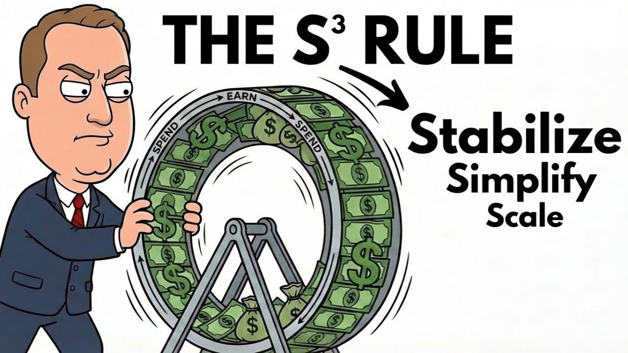 Spend Less or Earn More? The S³ Rule for Escaping the Money Loop