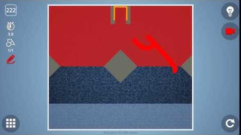 Check out how I solved level 222 in Brain It On! #BrainItOn