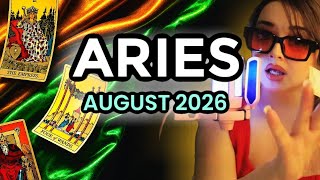 ARIES ♈️ This BLOCKAGE Has An EXPIRATION DATE!! (Hint: It's Soon) | ARIES August 2026 Tarot Reading