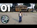 GTA San Andreas Remastered Part 1 The Beginning 