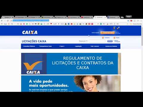 Pregão Eletrônico online no Portal Licitações Caixa #LICITACAO #LICITACOES #PREGAOELETRONICO