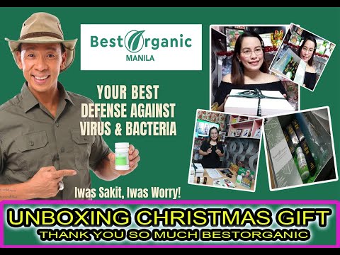 #UNBOXINGCHRISTMASGIFT #THANKYOUSOMUCH #BESTORGANIC