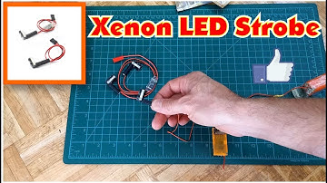 Xenon LED Strobe Flashlightt Daytime Visibility For RC Airplane from banggood.com