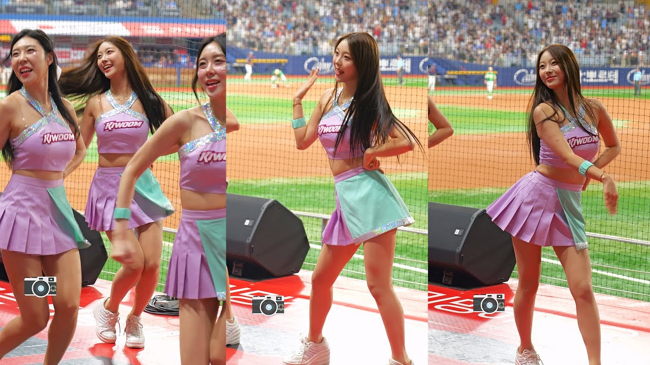 고척의 디바! 송민교치어리더 | 키움히어로즈 치어리더 송민교 치어리더 애프터스쿨 디바 | CheerLeader FanCAM 4K 60fps | 250803