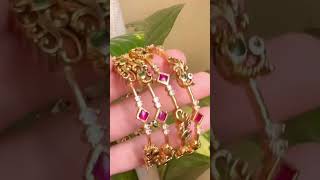 Traditional wrist or arm bangles available 💫 ring-shaped bracelet ornaments ❤️ bridal bangles