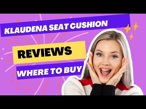 Klaudena Seat Cushion Reviews 2023 - Is This Seat Cushion