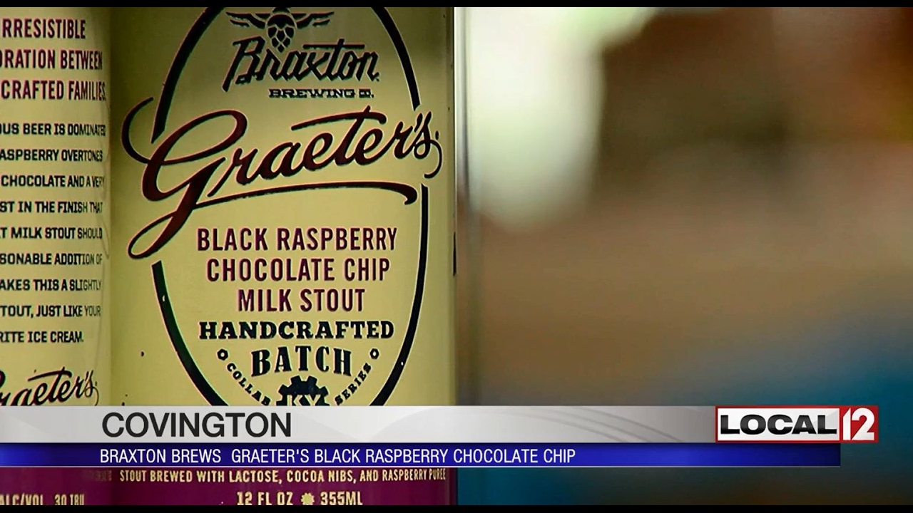 Graeter's Ice Cream beer flavor in production at Braxton Brewing YouTube