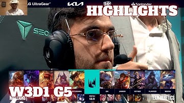 MAD vs TH - Highlights (ESS Reacts) | Week 3 Day 1 LEC Summer 2023 | Mad Lions vs Team Heretics W3D1