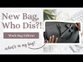 New Bag, Who Dis?! |What&#39;s in my Bag | Work Bag Edition