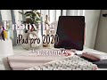 iPad pro 11” 2020 Unboxing + accessories 🍎