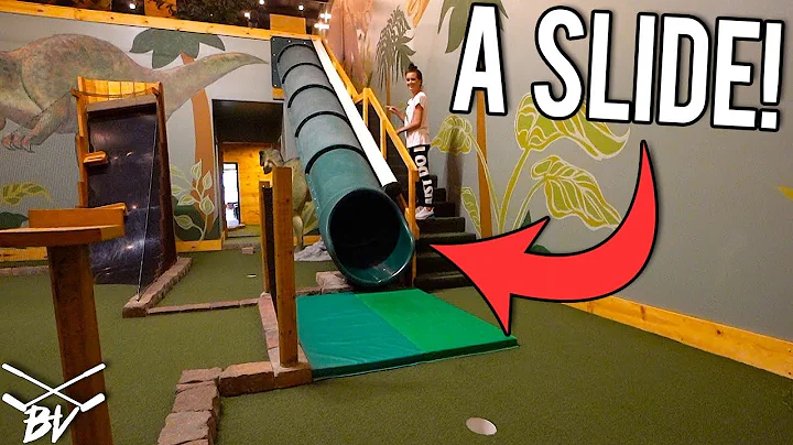 THE CRAZIEST MINI GOLF COURSE EVER! - LUCKY MINI G...