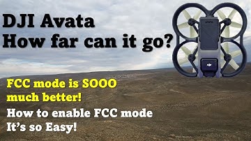 DJI Avata range test | How to enable FCC mode | Final thoughts