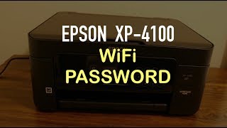 How To Find WiFi Password of Epson Xp 4100 Printer review ?