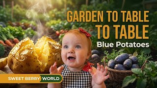 Will You Be Able to Resist This Garden Fresh Baked Potato?
