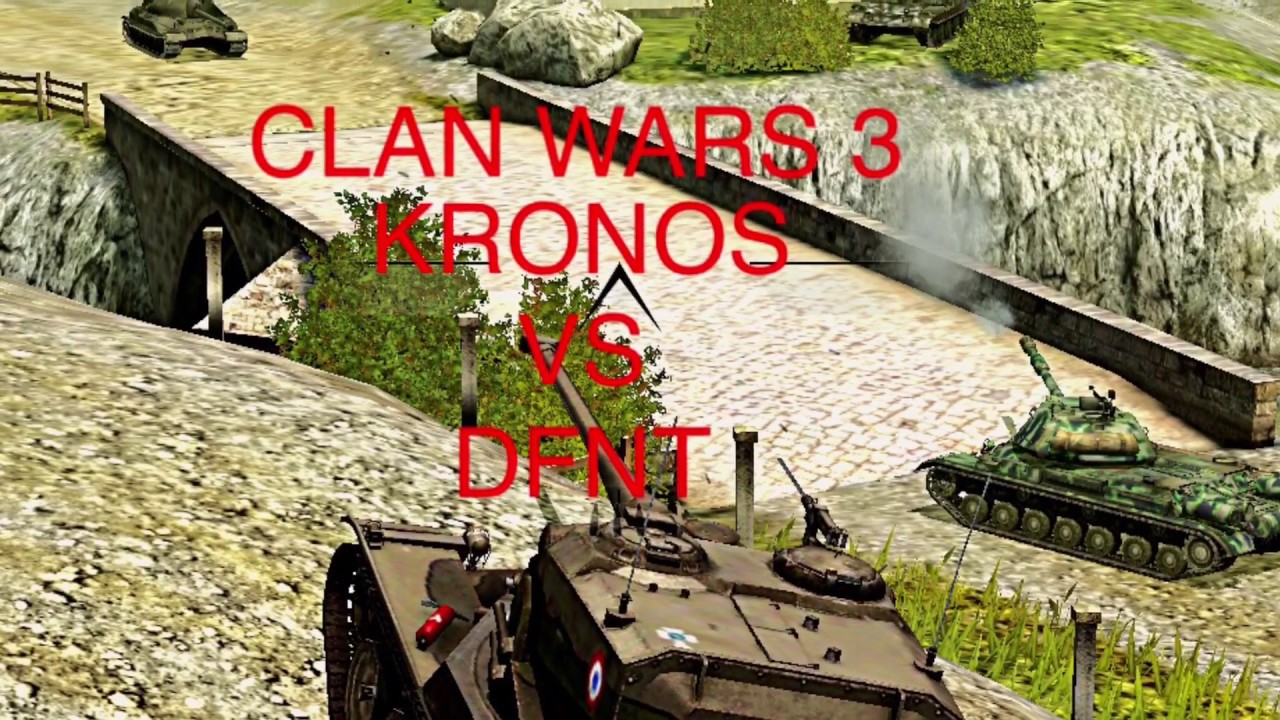 World of Tanks Blitz: Clan Wars 3; KRONOS VS DFNT