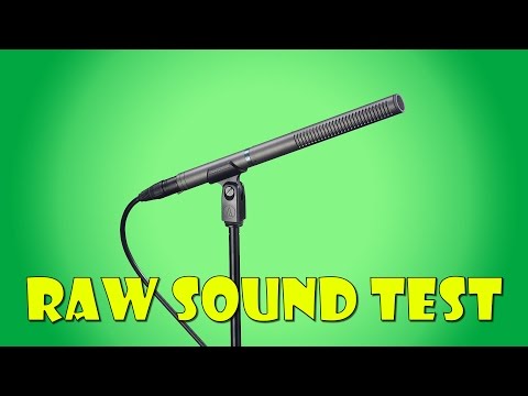 Audio-Technica AT897 Sound Test