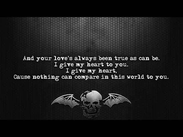 Avenged Sevenfold - Warmness On The Soul [Lyrics on screen] [Full HD] class=