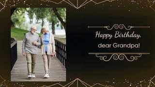 Free “Happy Birthday, Grandpa” Slideshow Template for SmartSHOW 3D screenshot 5