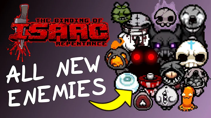 All NEW Enemies added in Repentance!