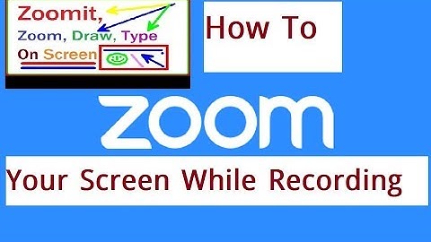 How To Zoom, Draw And Type In Computer Screen During Screen Recording time| With Instructions
